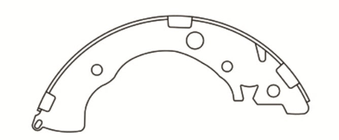 Porterfield Brake Shoes for 2009 HONDA CIVIC Sedan DX