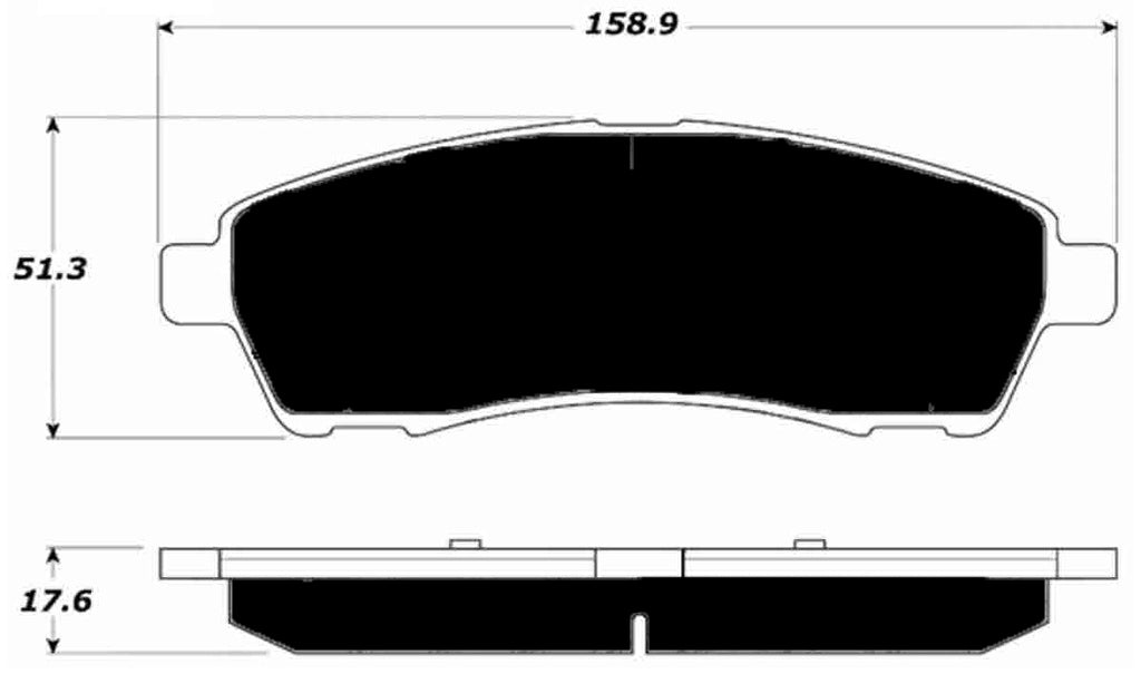Porterfield Brake Pads for 2004 FORD F350 1 Ton 4WD SRW