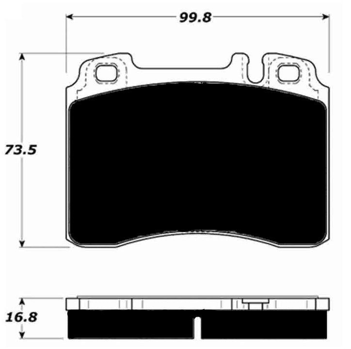 Porterfield Brake Pads for 1997 FERRARI 456 GT