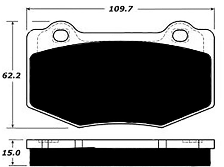 Porterfield Brake Pads for 2014 CHEVROLET CORVETTE Z06