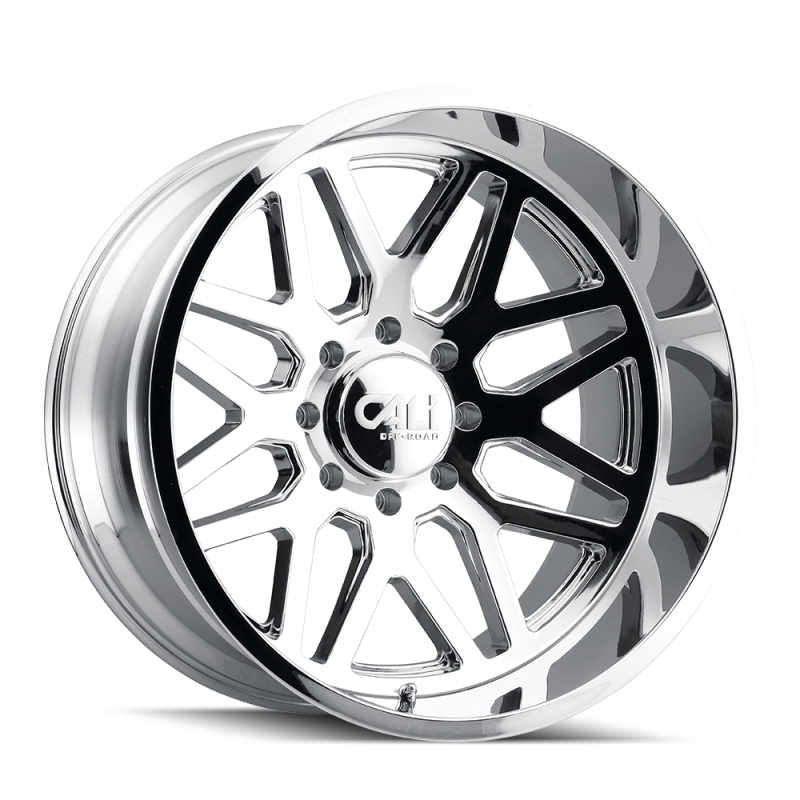Cali Off-Road 9115 Invader 22x12 / 8x165.1 BP / -51mm Offset / 125.2mm Hub Chrome Wheel 9115-22281C