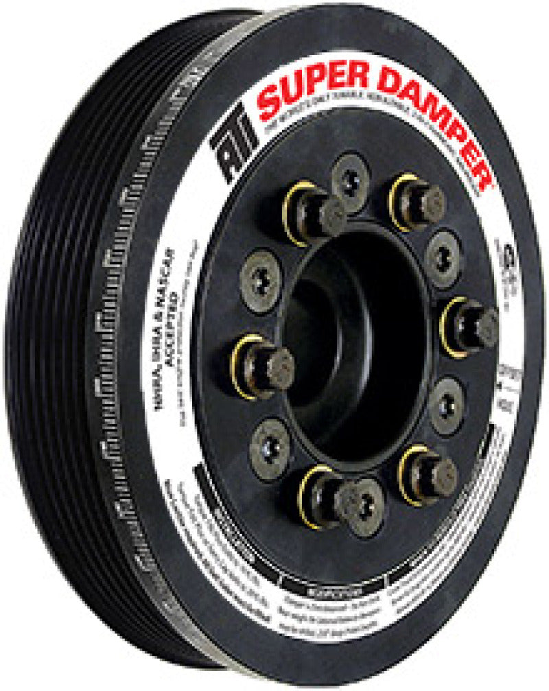 ATI Damper - 7.48in - Alum - 8 Grv - Ford 4.6 Mod - 05-10 - 12 Percent OD - 3 Ring ATI918018