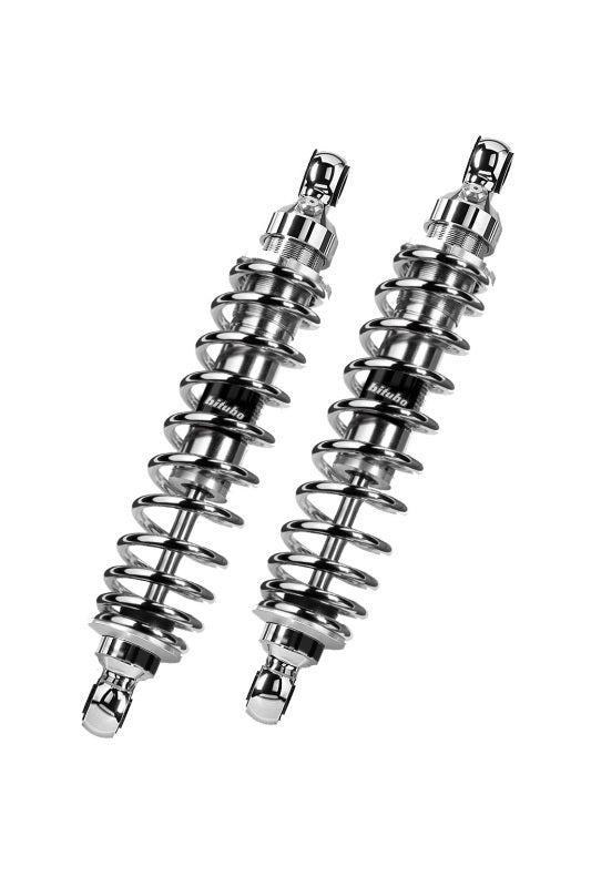 Bitubo Suspension Bitubo WMB0 Twinshocks Adjustable: Spring Preload, Length 326mm, Chrome Edition H0093WMB03