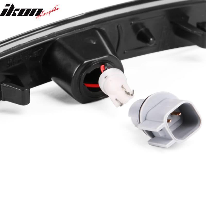2014-2019 Cadillac CTS ATS Black Housing Side Marker Light Corner Lamp