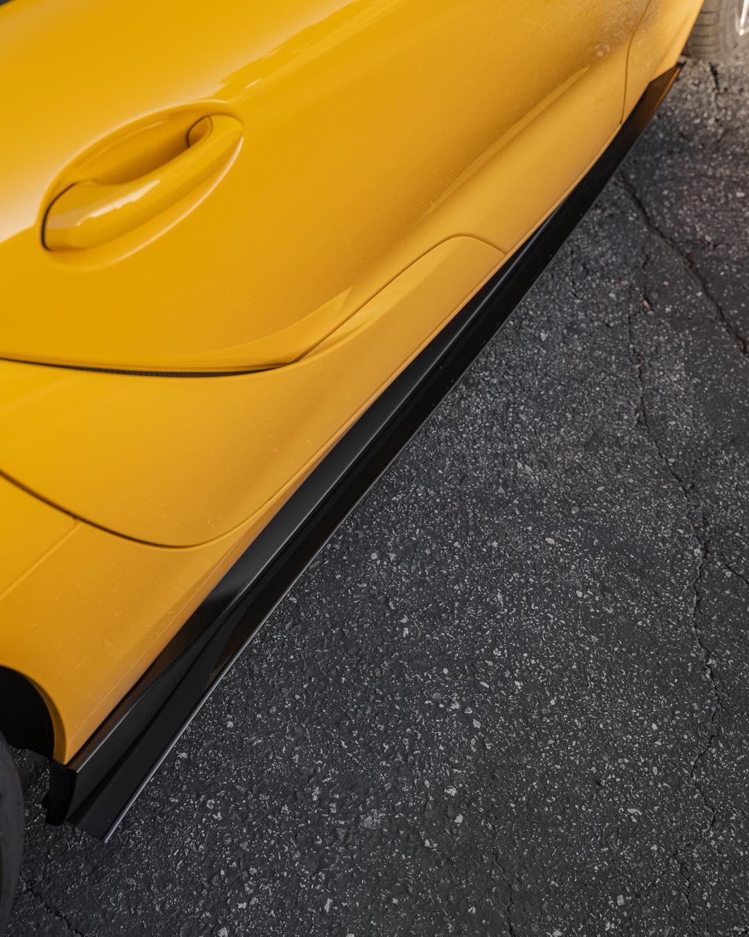 2020-2022 Toyota Supra V1 Side Skirt Extensions