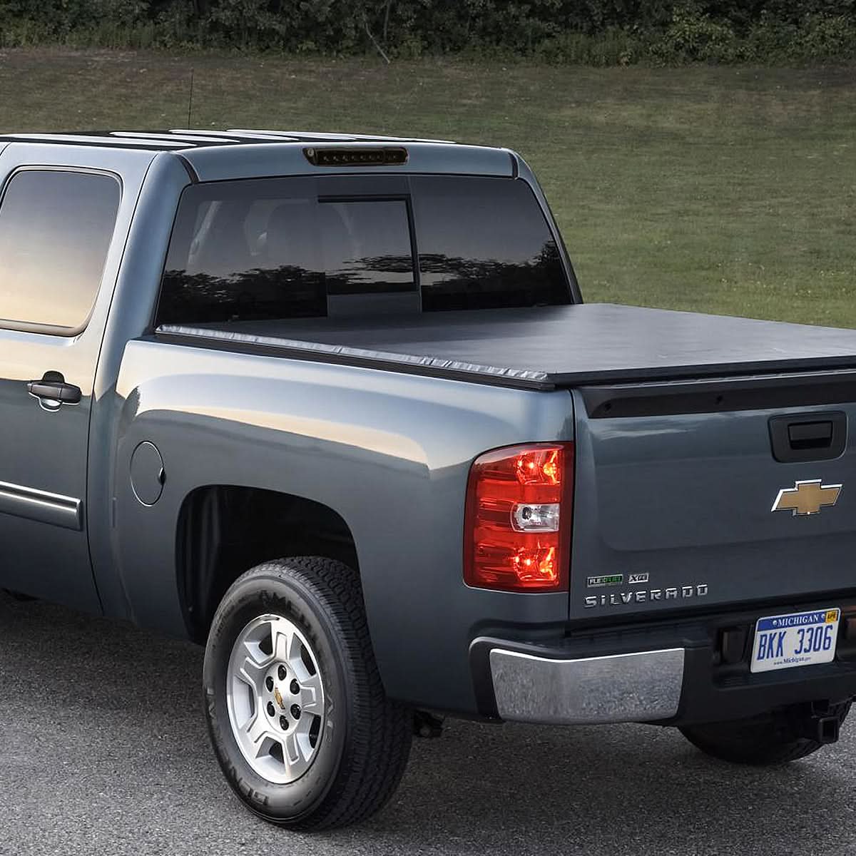 07-14 Chevrolet Silverado GMC Sierra LED 3rd Brake Light Black Smoke