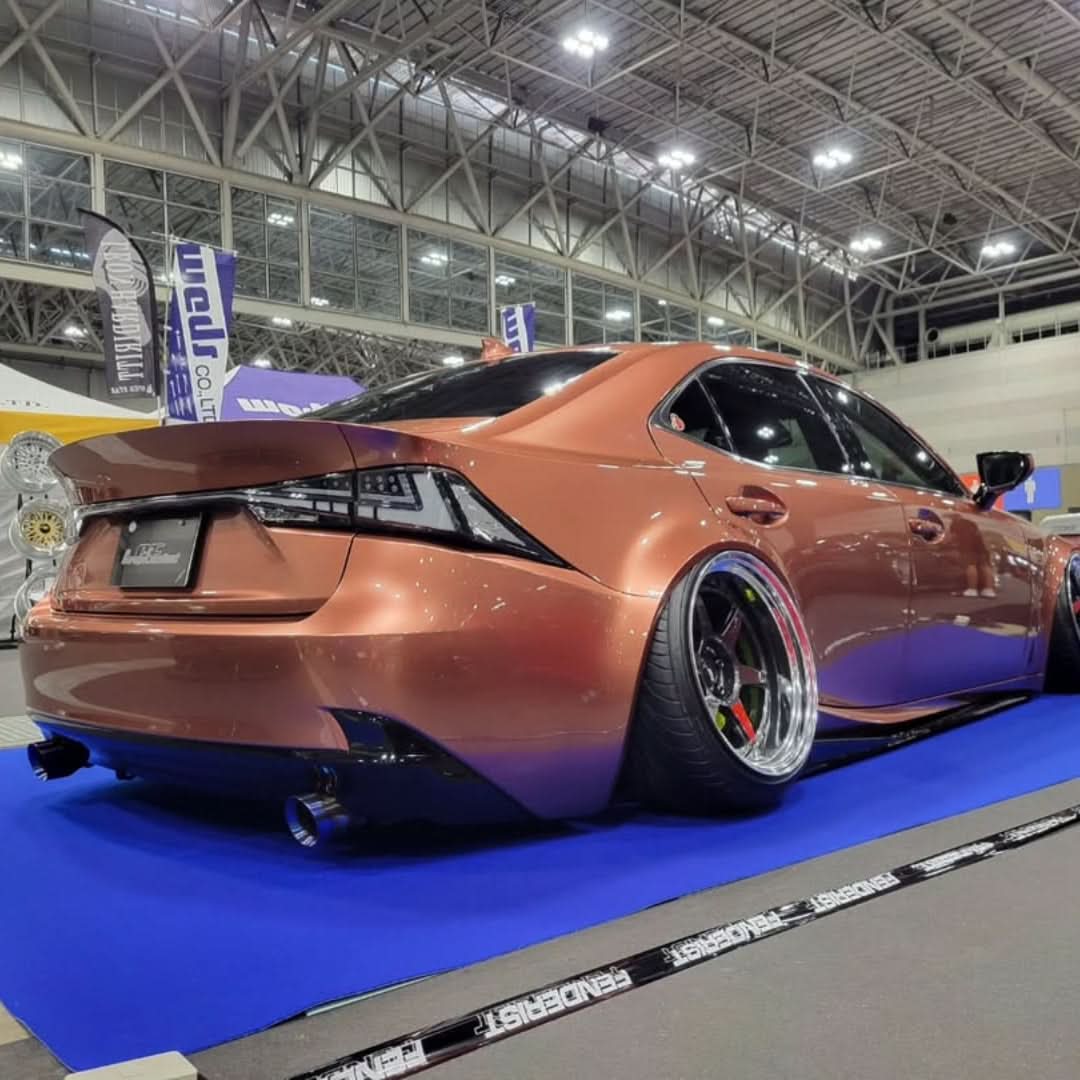 Lexus IS 300h Modern Tail Light Upgrade (RGB Color Changing) LED Tail Lights (2014-2020)