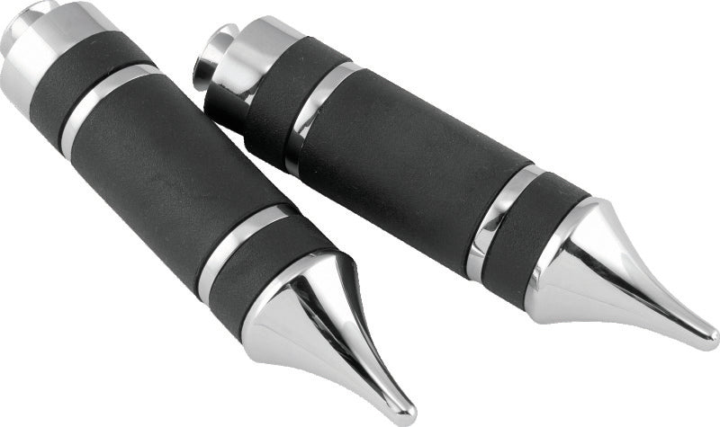 Bikers Choice Chrome Gladiator Replacement Toe Pegs Pr 482398