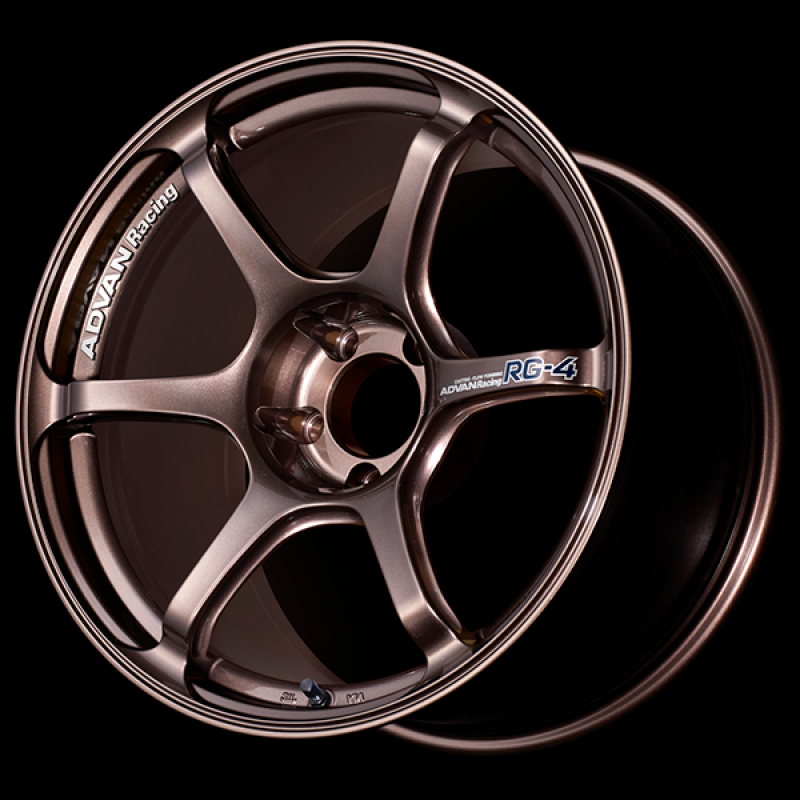 Advan RG-4 17x8.0 / +45 Offset / 5x114.3 / 73mm Bore / Racing Copper Bronze YA47G45ECB