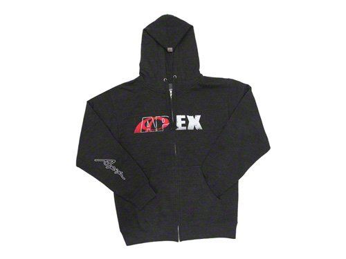 APEXi Accessories - Accessories, Apex Signature Hoodie, Medium, Grey 034KX *Discontinued
