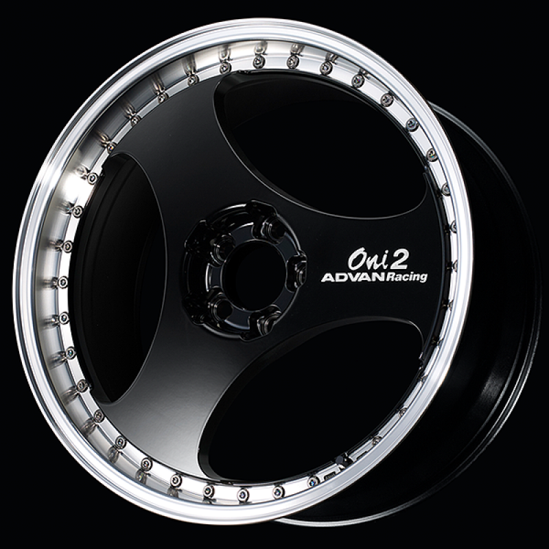 Advan ONI2 Progressive 20x11.0 / +05 Off / 5x114.3 / 73mm Bore / Machining and Racing Gloss Black YAYP0M05EBF