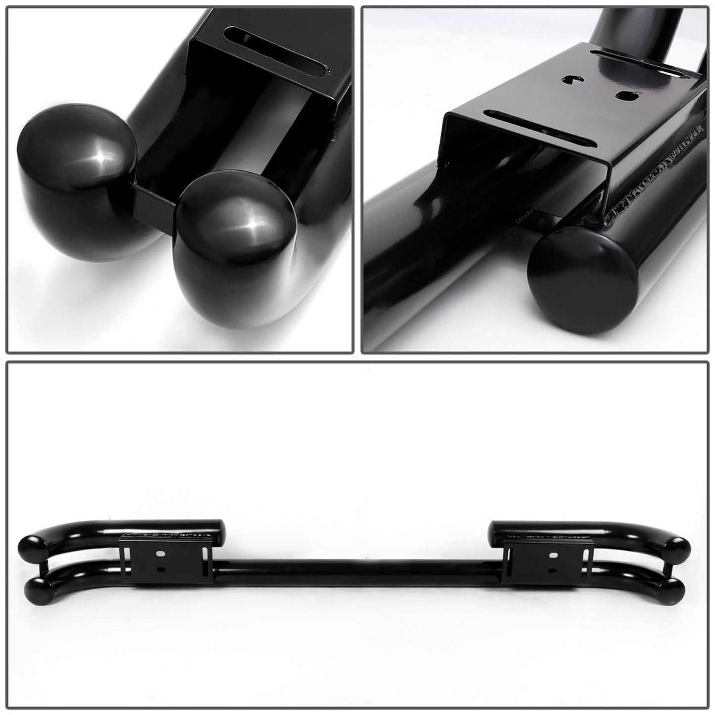 1987-2006 Jeep Wrangler Tubular Rear Bumper Guard - Black