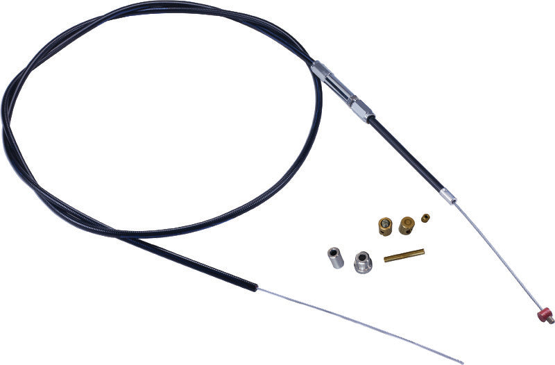 Bikers Choice Black Cvinyl Internal Throttle Cable Cut To Length 53 Inch Custom 479990