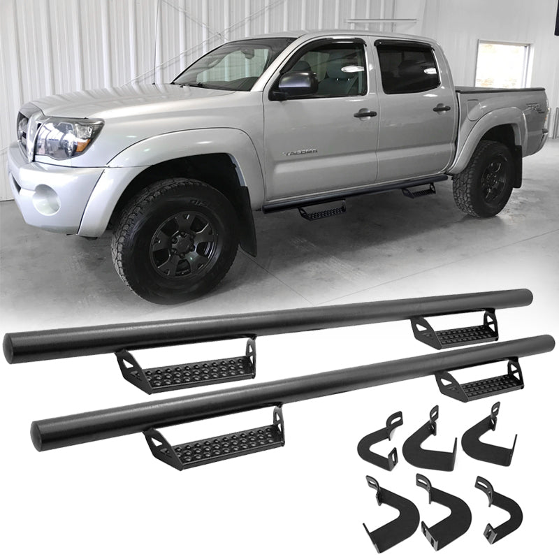 2005-2022 Toyota Tacoma Double Cab BCT Style Running Boards Nerf Bars