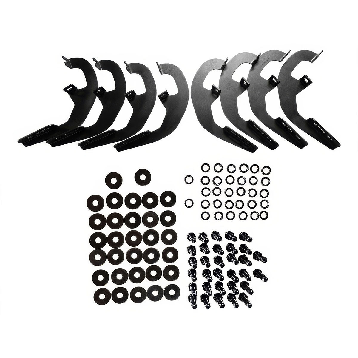 2019-2024 Chevy Silverado Sierra 1500 OE S6 Style Black Running Boards