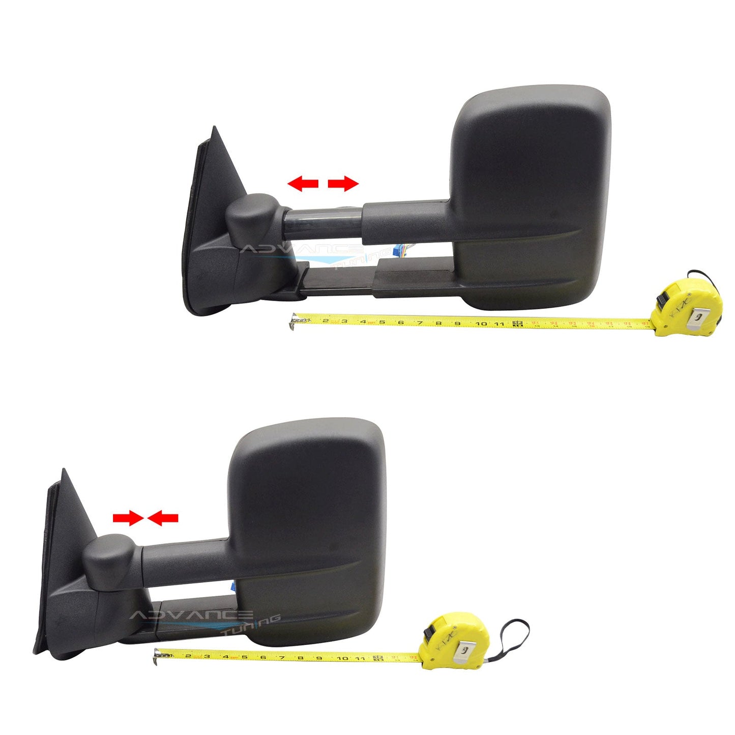 1999-2007Â Chevyado GMC Sierra Side View Towing Mirror Manual
