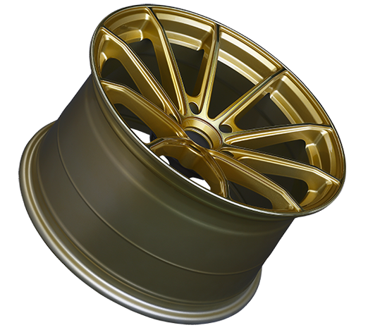 XXR 568 Wheel Liquid Gold 18x9.5 +20 5x4.5