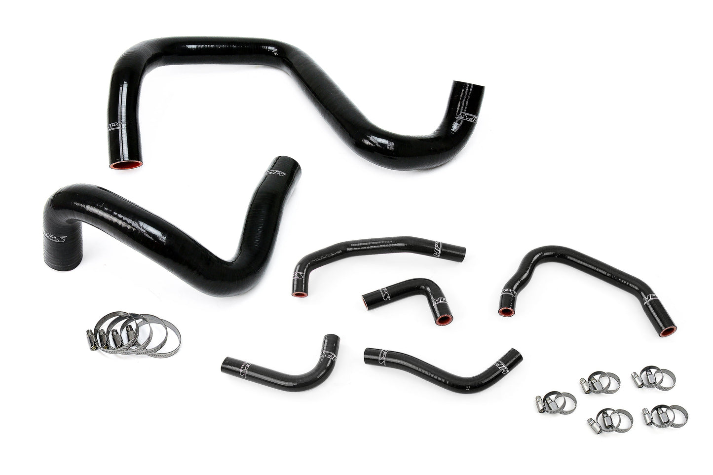 HPS Performance HPS Silicone Radiator + Heater Coolant Hose Kit Jeep 2012-2017 Wrangler JK & Unlimited 3.6L V6 Left Hand Drive, 57-1285