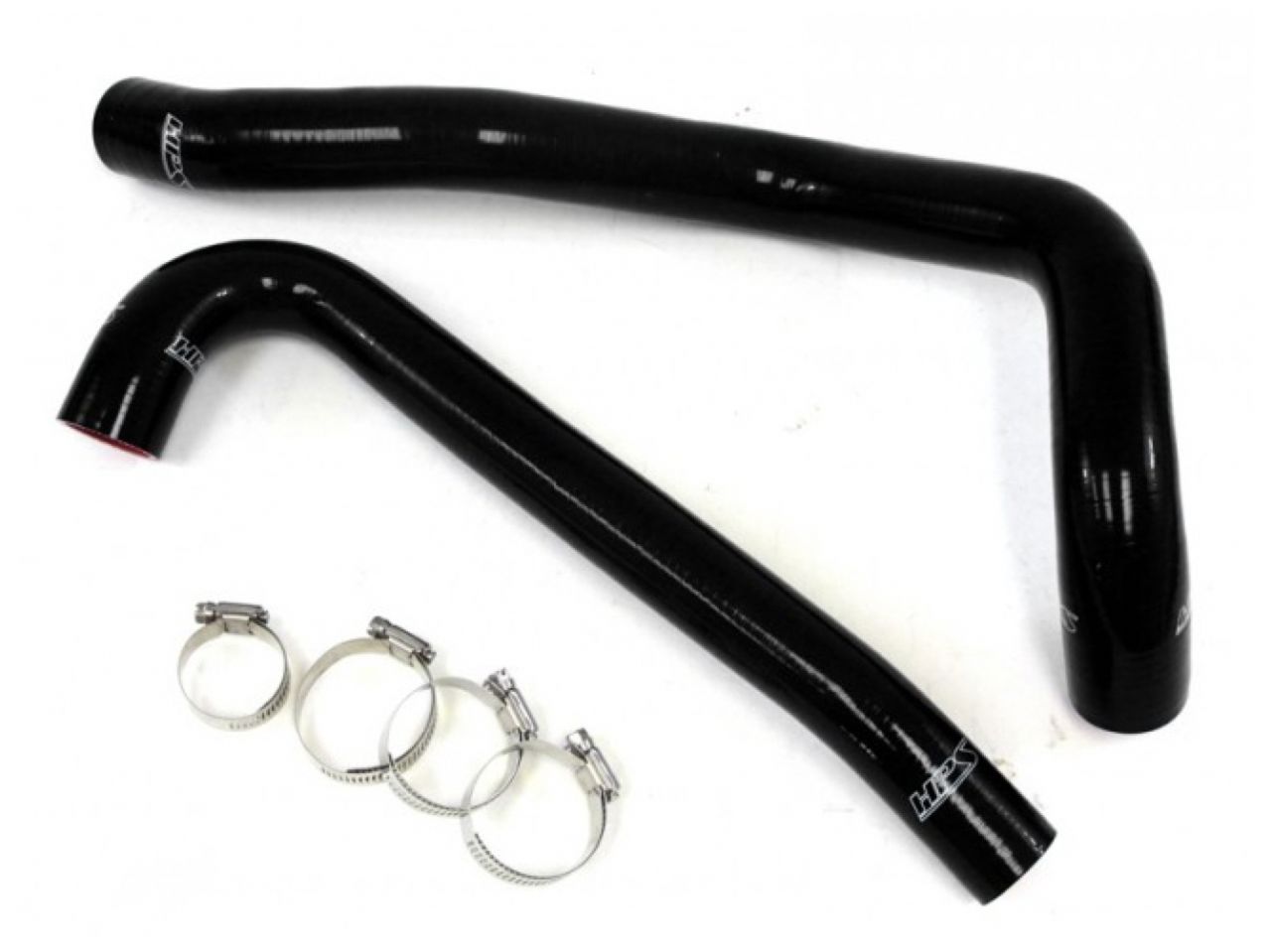 HPS Performance HPS Reinforced Black Silicone Radiator Hose Kit Coolant Jeep 97-02 Wrangler TJ 2.5L 4Cyl