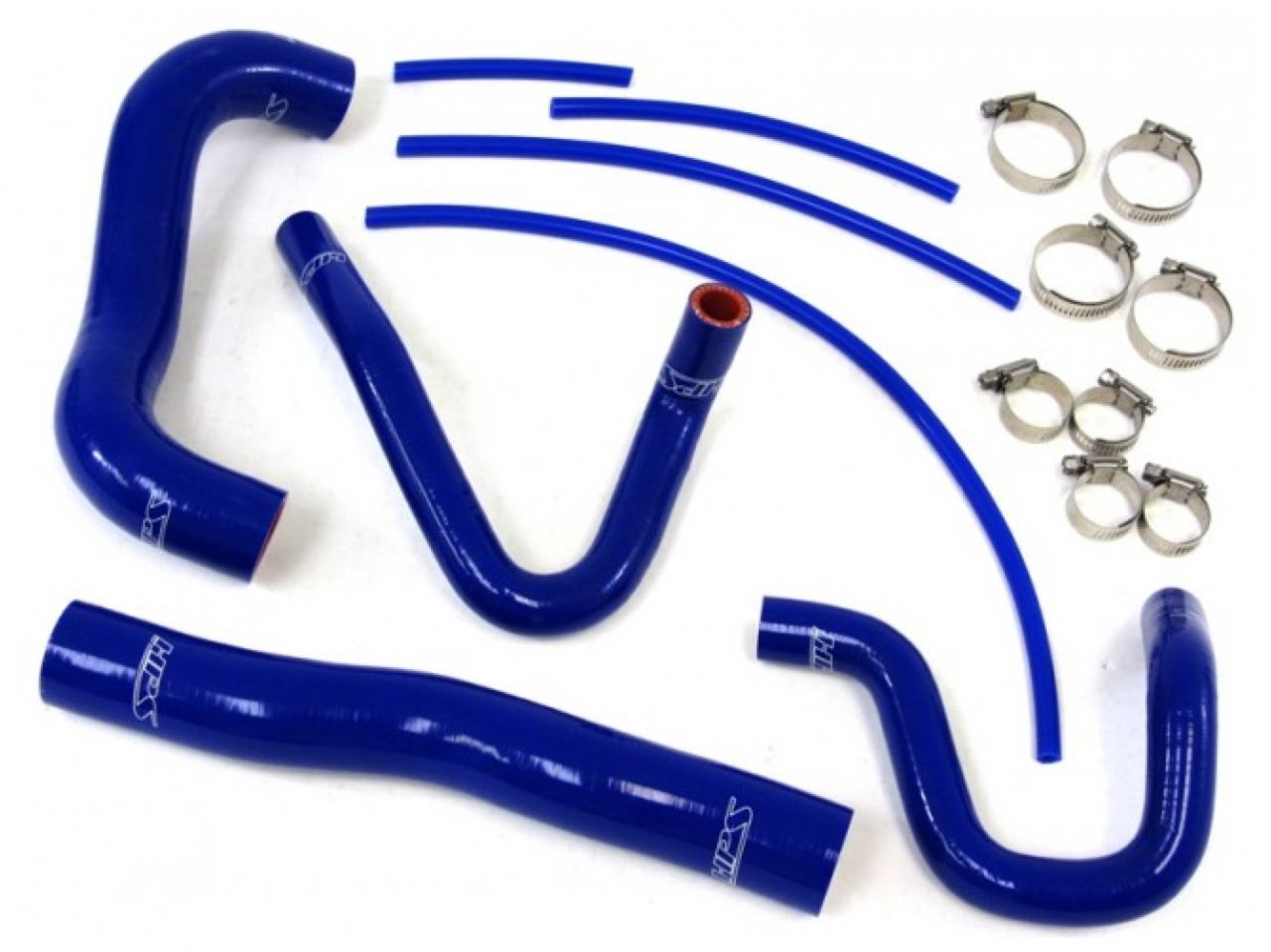 HPS Performance HPS Reinforced Blue Silicone Radiator + Heater Hose Kit Coolant Hyundai 13-14 Genesis Coupe 2.0T Turbo 4Cyl