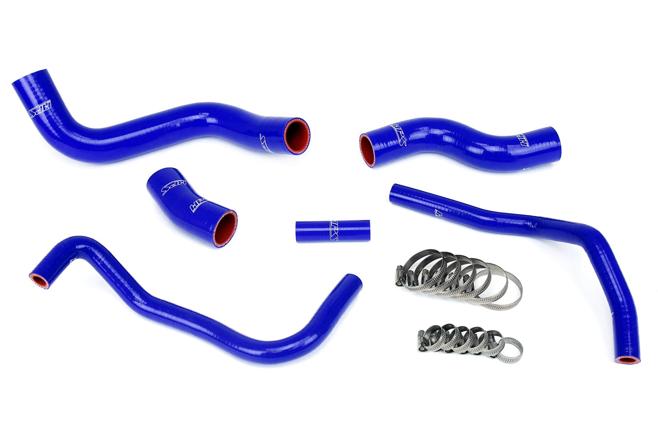 HPS Performance Products HPS Blue Reinforced Silicone Radiator + Heater Hose Kit Subaru 13-16 BRZ