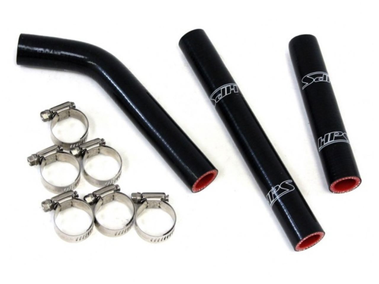 HPS Performance HPS Black Reinforced Silicone Radiator Hose Kit KTM 07-10 125SX 144SX 150SX