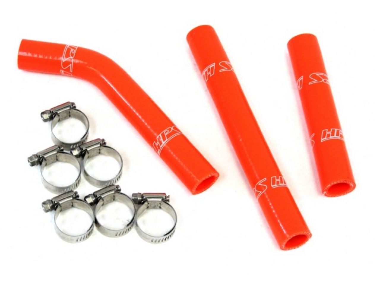 HPS Performance HPS Orange Reinforced Silicone Radiator Hose Kit KTM 07-10 125SX 144SX 150SX