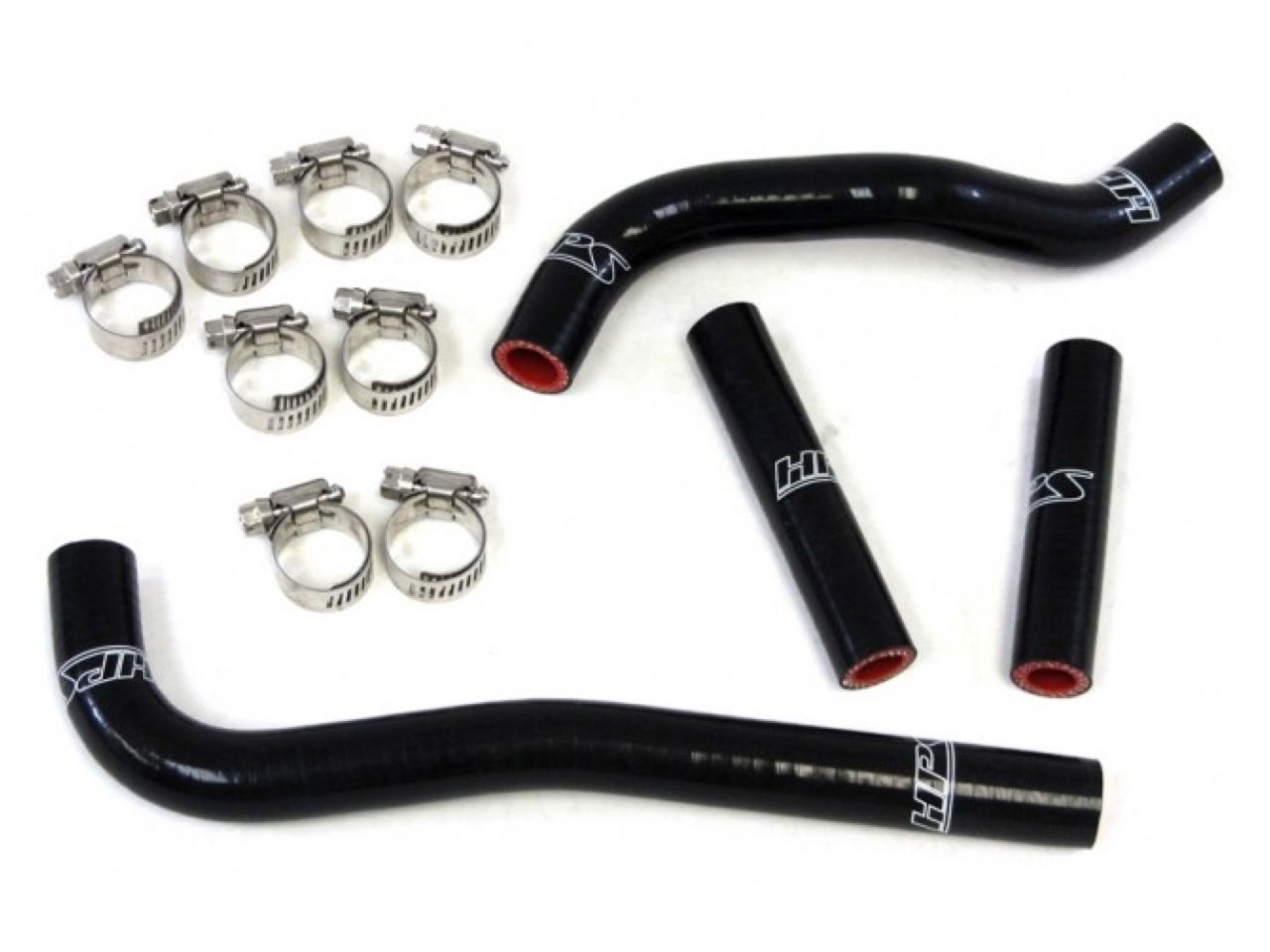 HPS Performance Products HPS Black Reinforced Silicone Radiator Hose Kit Honda 07-12 CRF150R