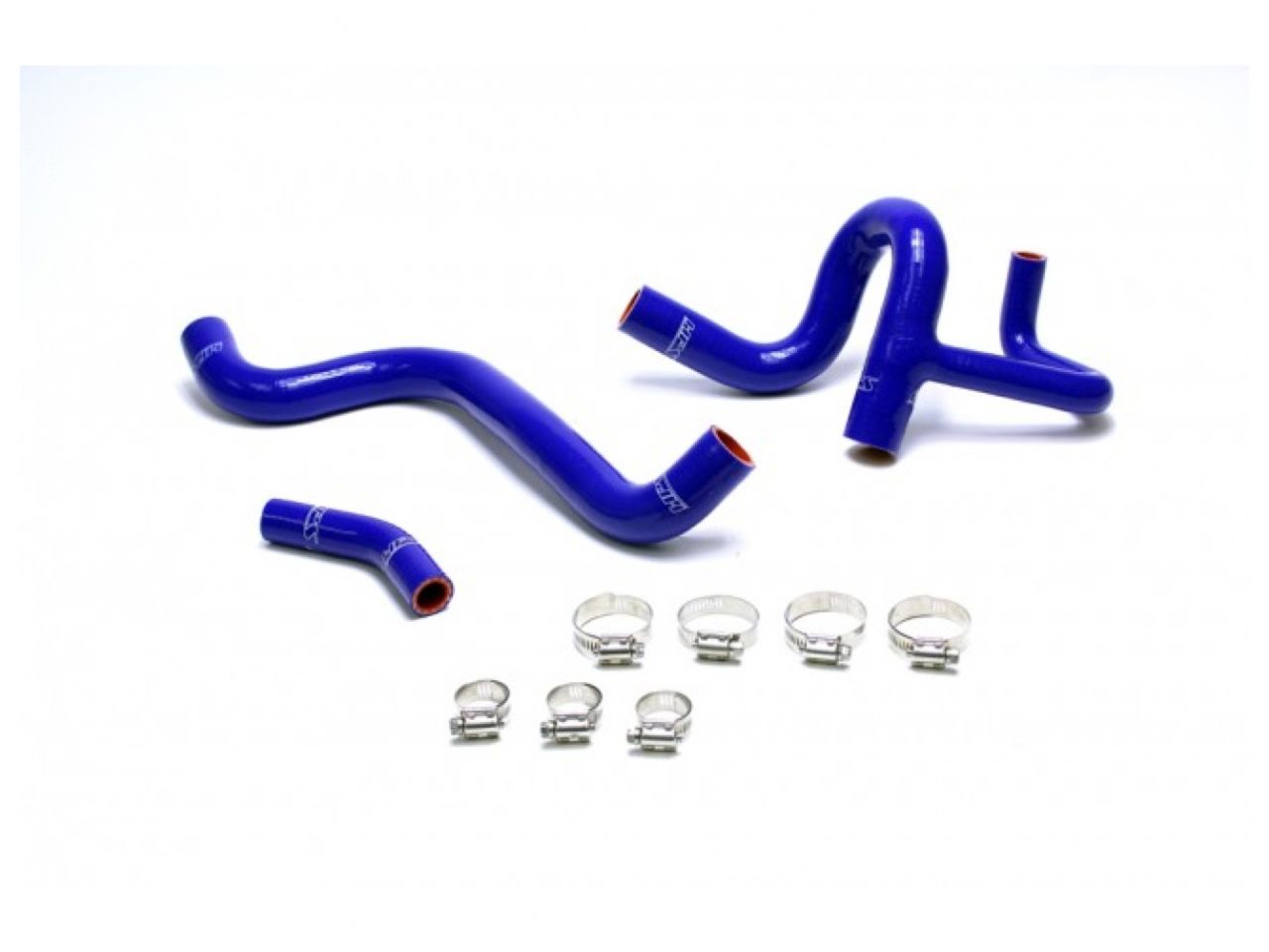 HPS Performance Products HPS Reinforced Blue Silicone Radiator Hose Kit Coolant Dodge 12-16 Dart 1.4T Turbo