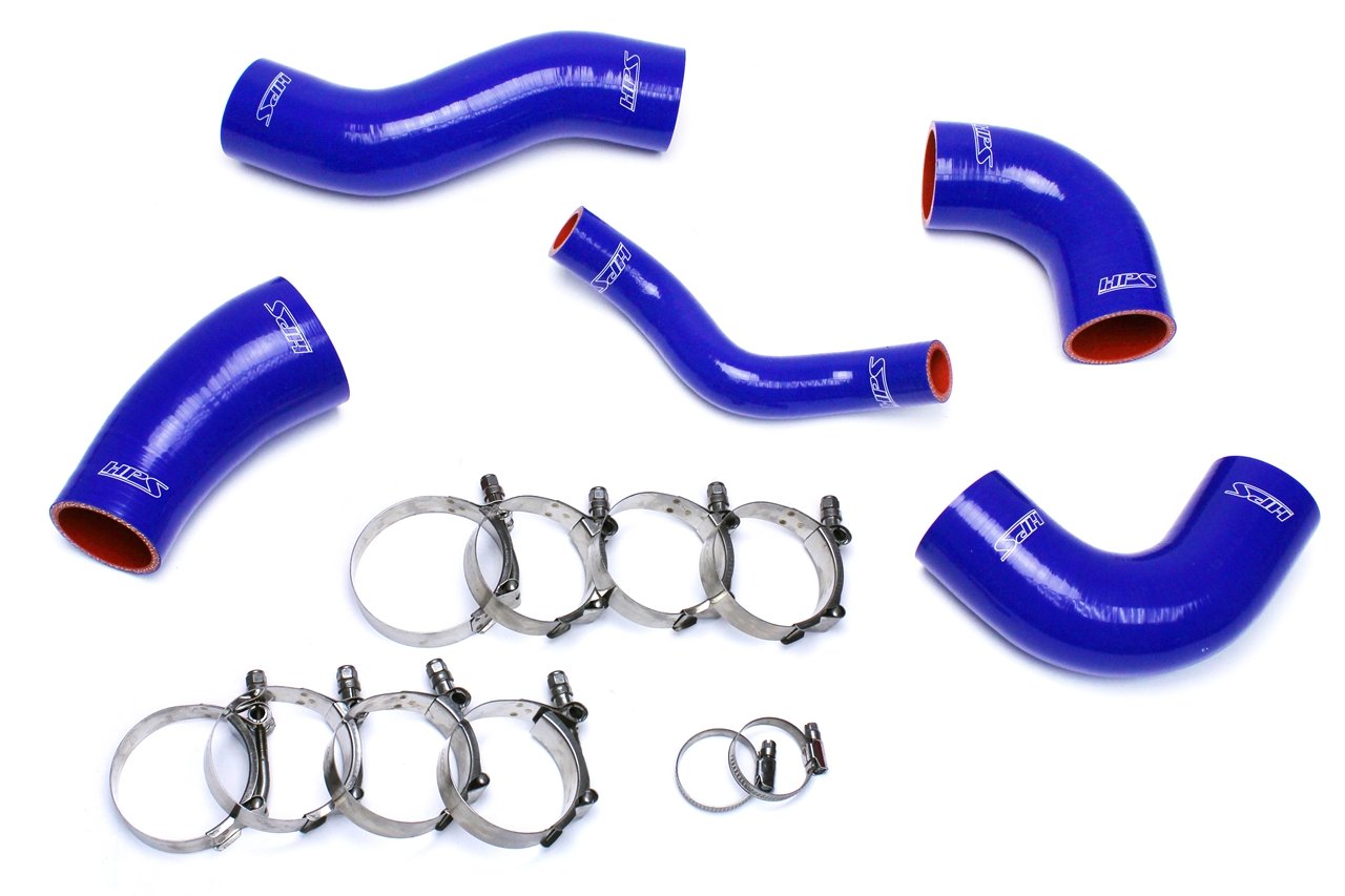 HPS Performance HPS Blue Reinforced Silicone Intercooler Hose Kit Kia 11-15 Optima 2.0L Turbo