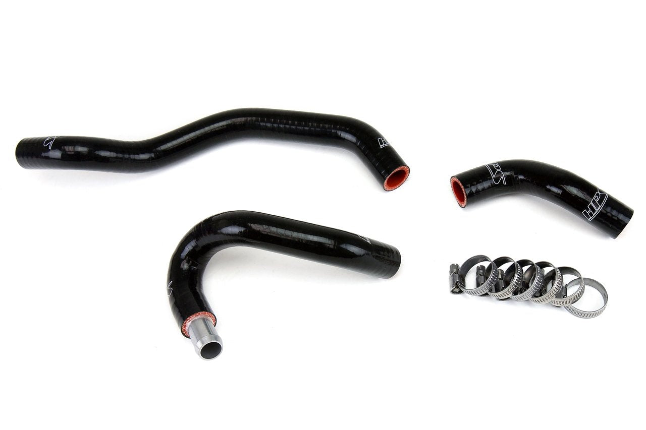 HPS Performance HPS Reinforced Silicone Heater Hose Kit Coolant, Infiniti 14-15 Q70, Black