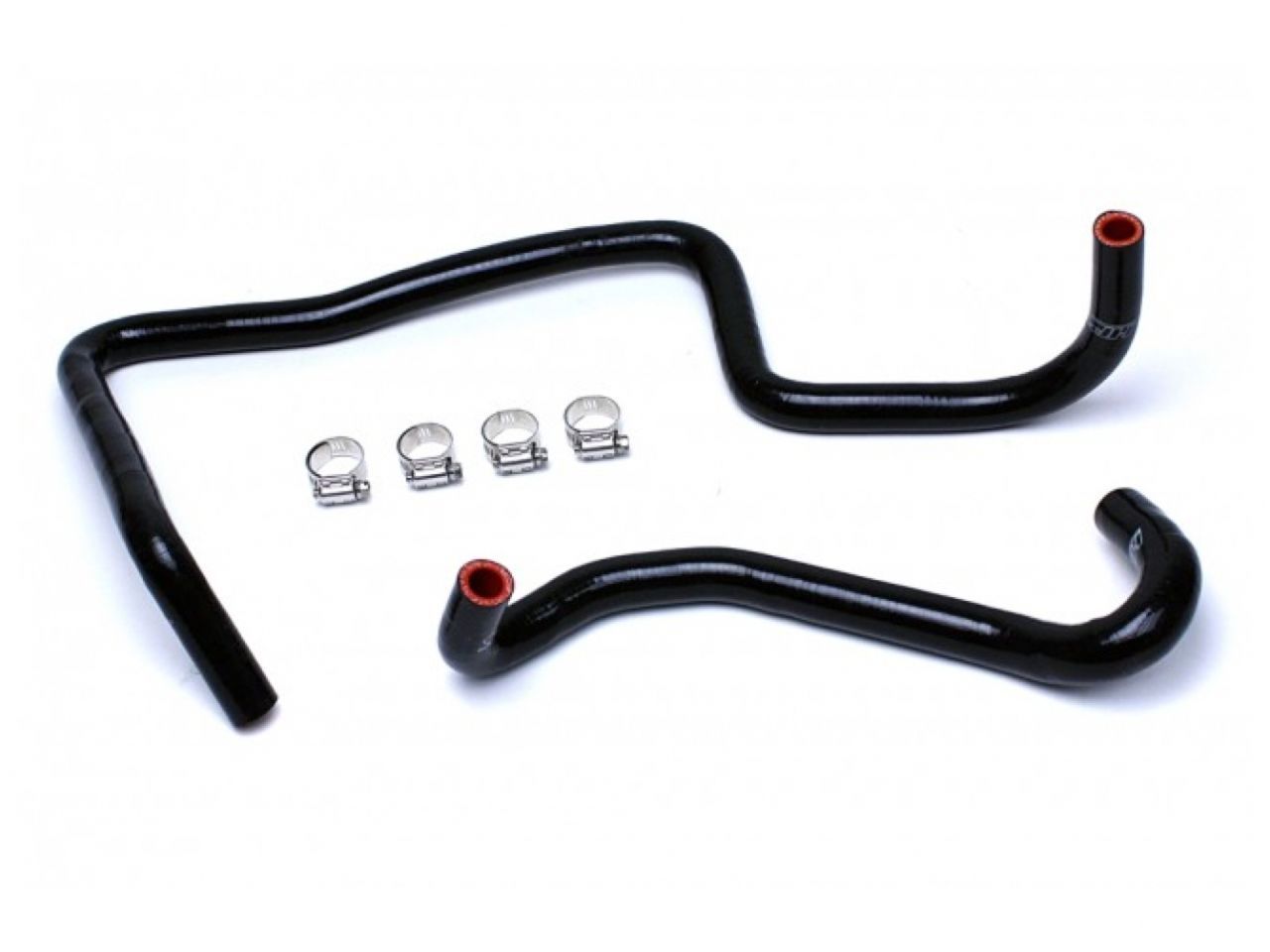HPS Performance Products HPS Black Reinforced Silicone Heater Hose Kit Coolant Jeep 05-10 Grand Cherokee WK1 5.7L V8