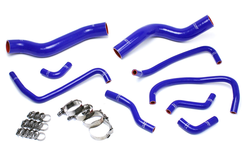 HPS Performance HPS Blue Reinforced Silicone Radiator + Heater Hose Kit Dodge 13-14 Viper SRT-10 8.4L V10
