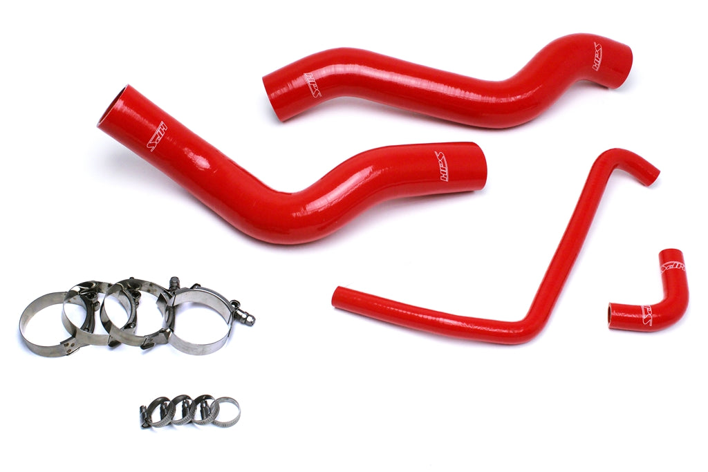 HPS Performance Products HPS Reinforced Red Silicone Radiator Hose Kit Coolant Dodge 13-14 Viper SRT-10 8.4L V10