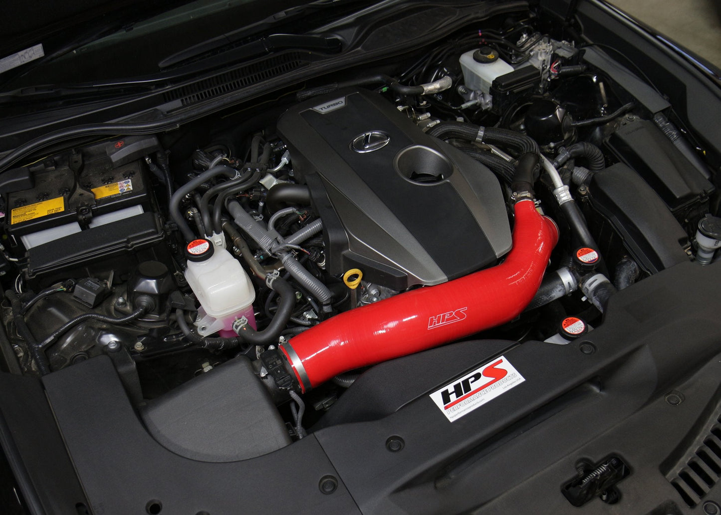 HPS Performance HPS Silicone Air Intake Kit Post MAF Hose Lexus 2018-2020 IS300 2.0L Turbo, 57-1585