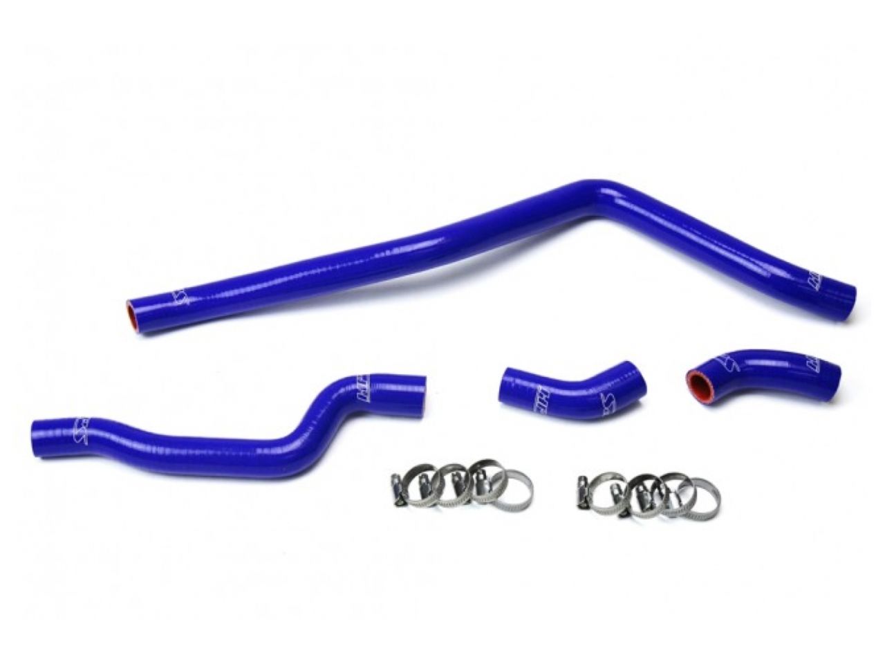 HPS Blue Reinforced Silicone Radiator Hose 4pcs Complete Kit for Yamaha 01