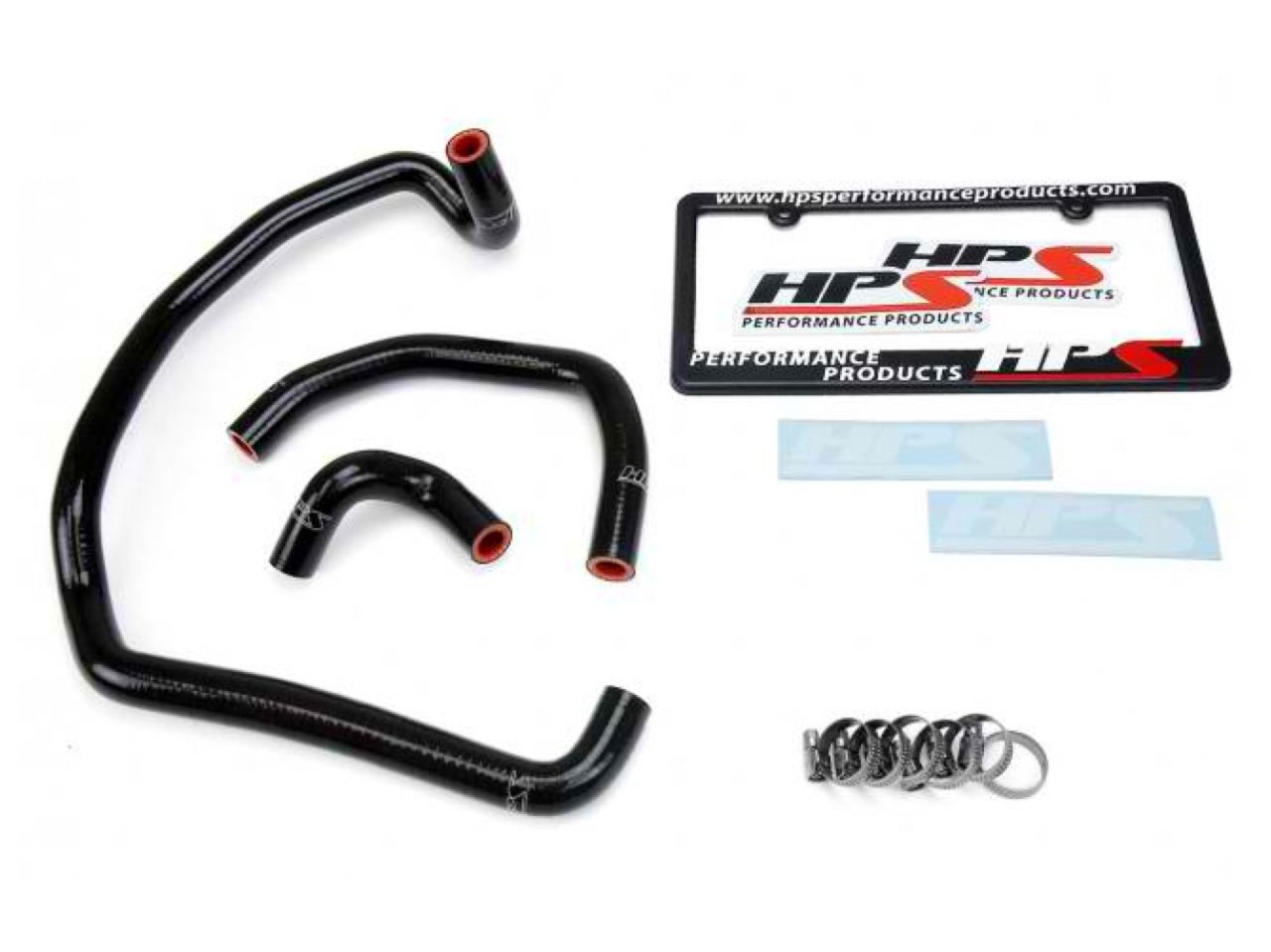 HPS Performance HPS Reinforced Black Silicone Heater Hose Kit Coolant Toyota 95-04 Tacoma 2.4L & 2.7L 4Cyl