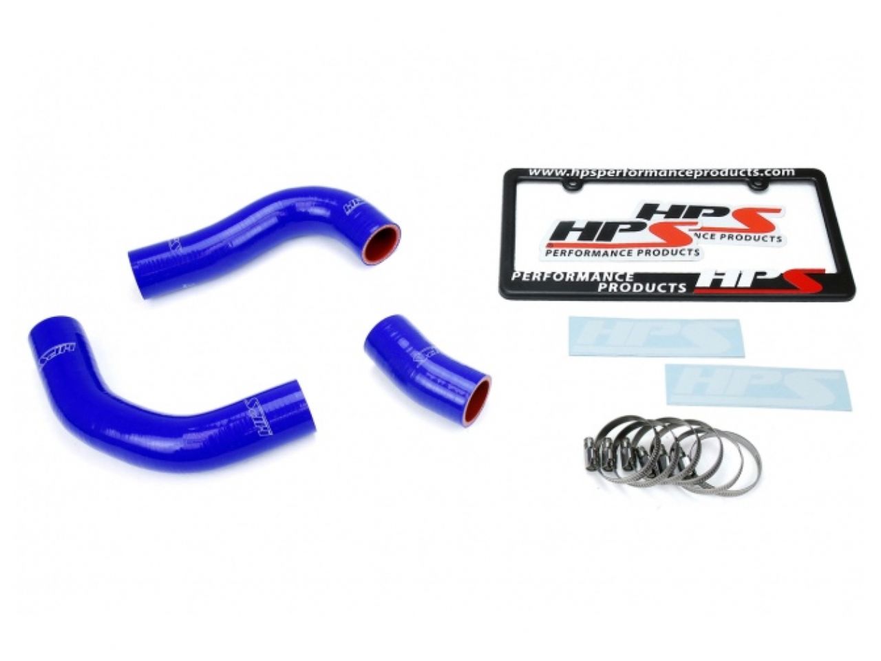 HPS Performance HPS Reinforced Blue Silicone Radiator Hose Kit Coolant Toyota 88-90 Land Cruiser FJ62 4.0L I6