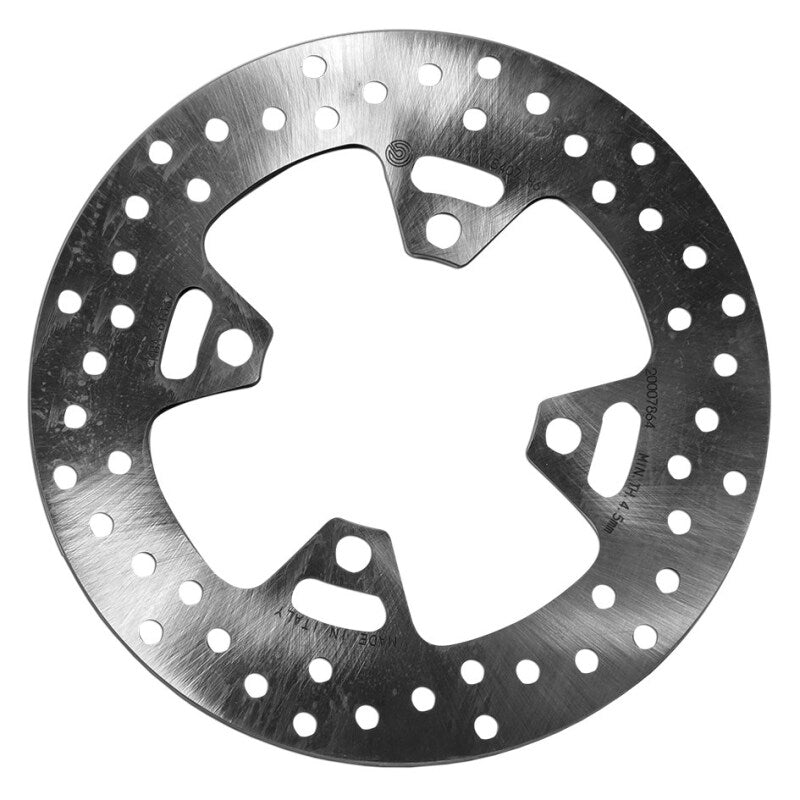 Brembo OE 13-17 Triumph Daytona 675CC/15-16 Street Triple RX 675CC 220x5mm Brake Disc - Rear Fixed 68B407H6