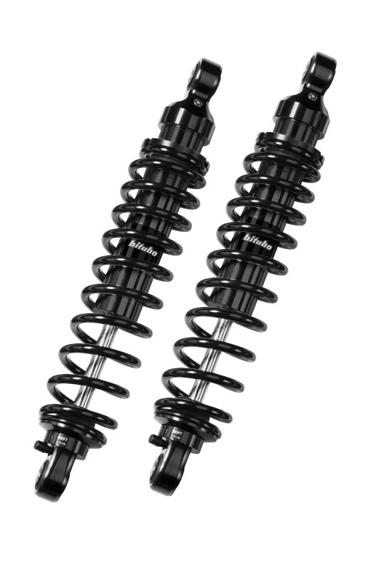 Bitubo Suspension Bitubo WME0 Twinshocks Adjustable: Spring Preload, Rebound, Length 291mm, Dark Edition IN001WME02V2