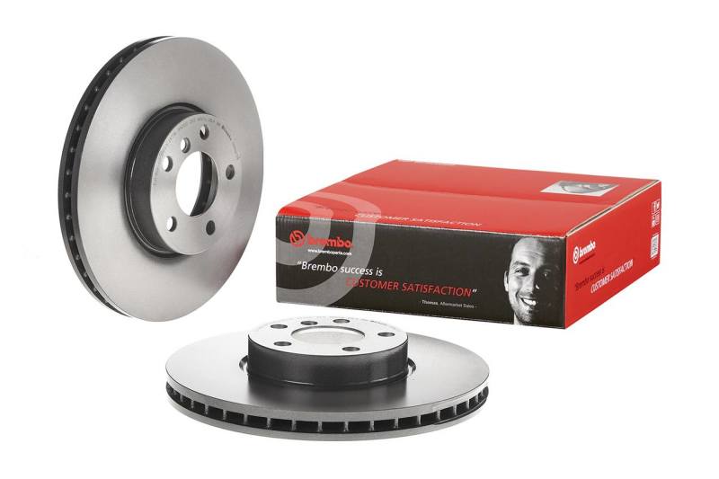 Brembo 328x28mm T1 LH Zinc Plated Gold PISTA Replacement Disc 906518