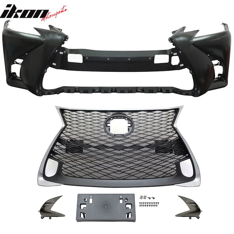 2016-2019 Lexus GS F-Sport Package Front Bumper Cover PP Unpainted