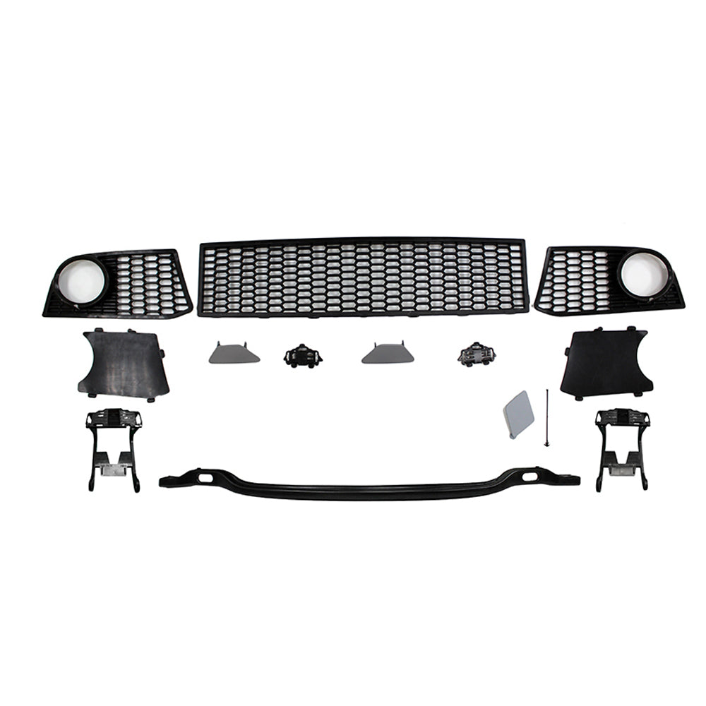 Fits 11-16 5-Series F10 M-T Msport Front Bumper Fog Cover Conversion
