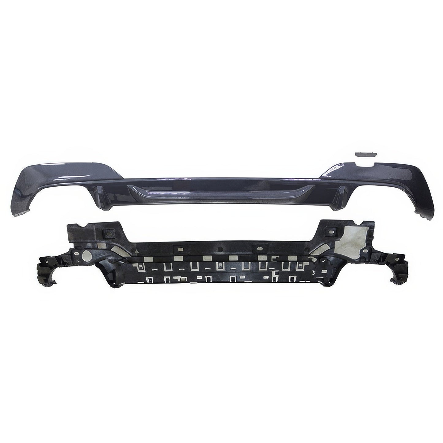 2019-2022 BMW 3 Series G20 Sedan M340 Style Black Rear Bumper Cover