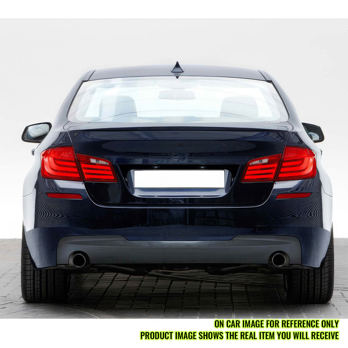2011-2016 BMW 5 F10 MTech Style Twin Outlet Rear Bumper Conversion