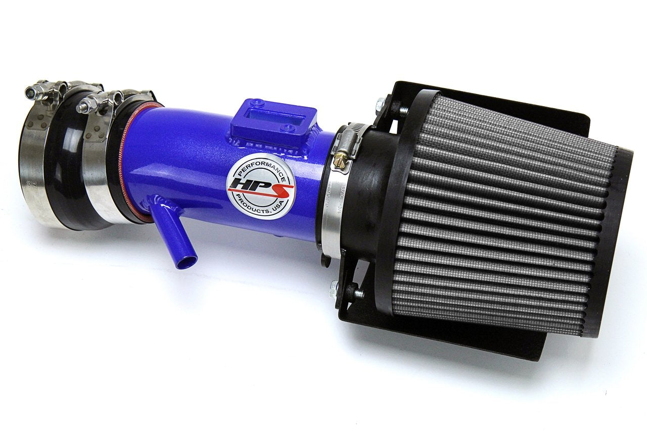 HPS Performance HPS Shortram Air Intake Kit 2013-2016 Nissan Pathfinder 3.5L V6, Includes Heat Shield, 827-680
