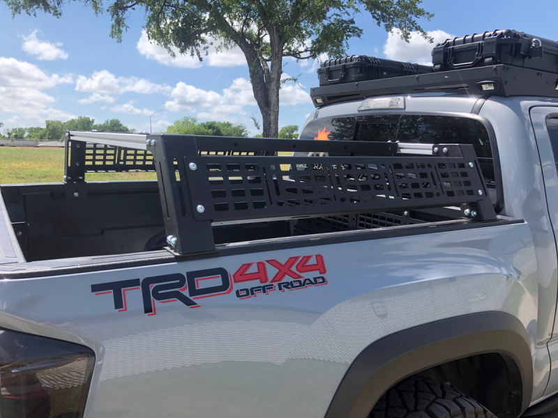 Cali Raised LED Cali Raised 05-23 Toyota Tacoma Overland Bed Rack - Long Bed Mid Height Rack CR3695