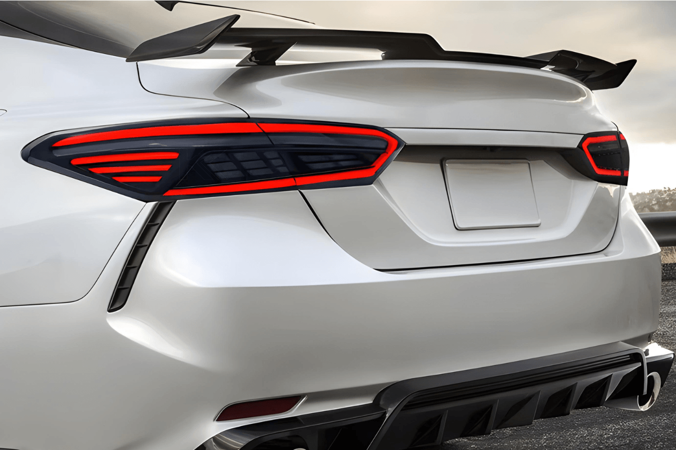 Toyota Camry SE XSE XLE Modern Style LED Taillights (2018 - 2023)