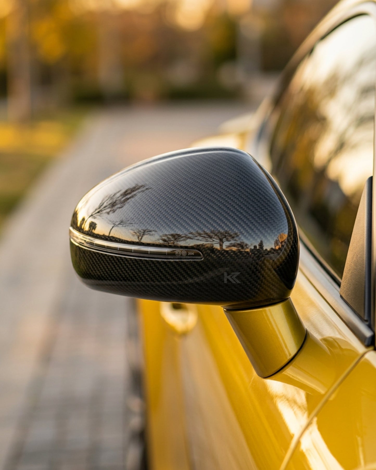 2008–2014 Audi R8 / 2008–2012 Audi TT Side Wing Mirror Covers – Carbon Fiber