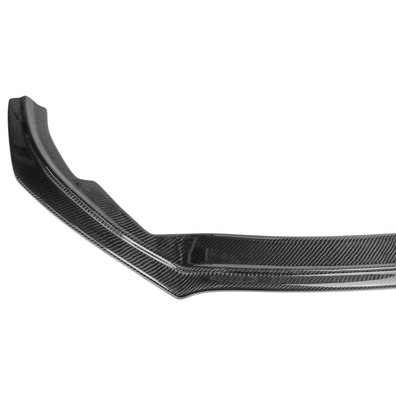 2018-2020 Ford Focus Hatchback V Front Bumper Lip - Real Carbon Fiber